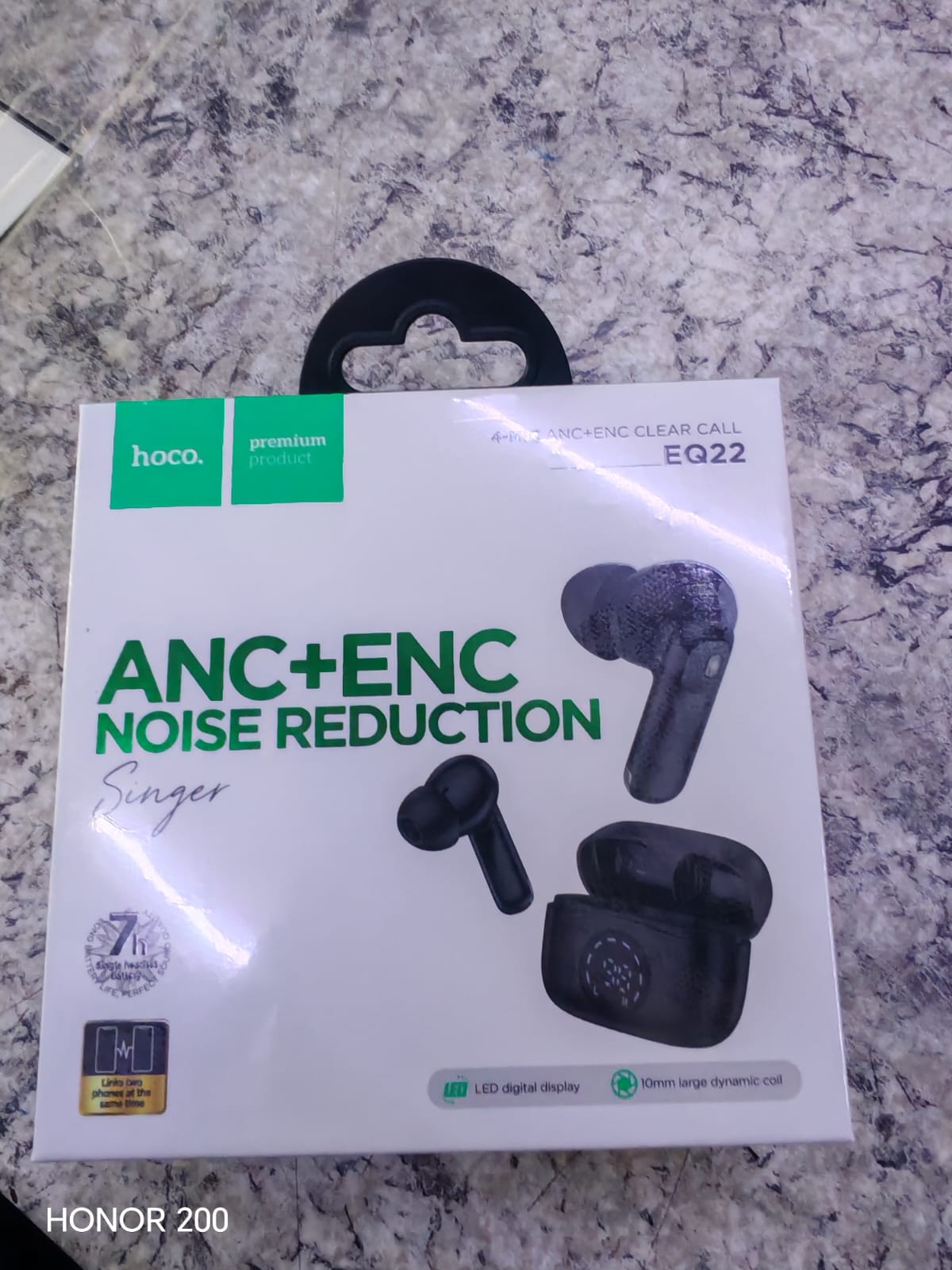 HOCO EQ22 Wireless Earbuds – Premium ANC+ENC Bluetooth